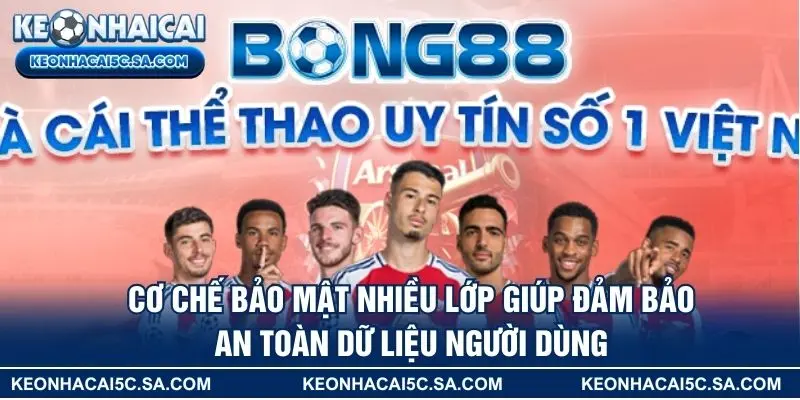 Cơ chế bảo mật nhiều lớp giúp đảm bảo an toàn dữ liệu người dùng