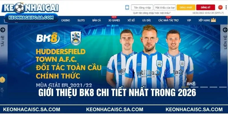 Giới thiệu BK8 chi tiết nhất trong 2026
